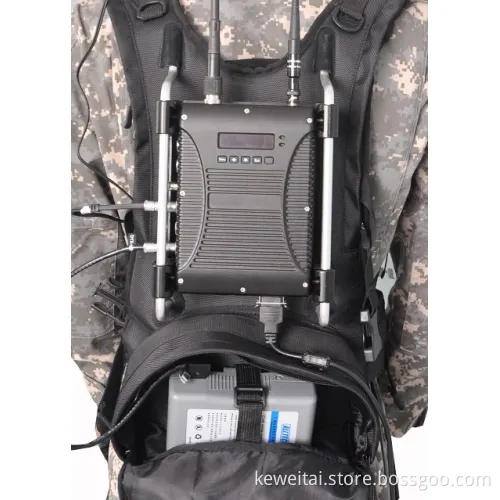 Portable Suitcase Video Receiver with Duplex-Audio